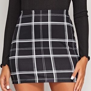 Plaid Skirt
